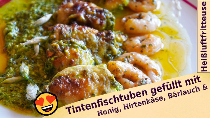 Tintenfischtuben gefüllt super lecker du wirst es lieben