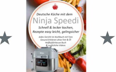 Ninja Speedi Buch – das HLF Buch in D zur Heissluftfritteuse