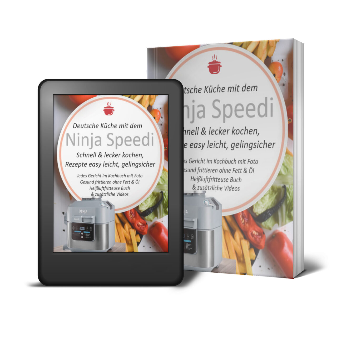 Ninja Speedi Heißluftfritteuse Rezepte Deutsch Heißluftofen für gesunde und abwechslungsreiche