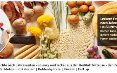 Leckere Festtagsgerichte nach Jahreszeiten aus der Heißluftfritteuse