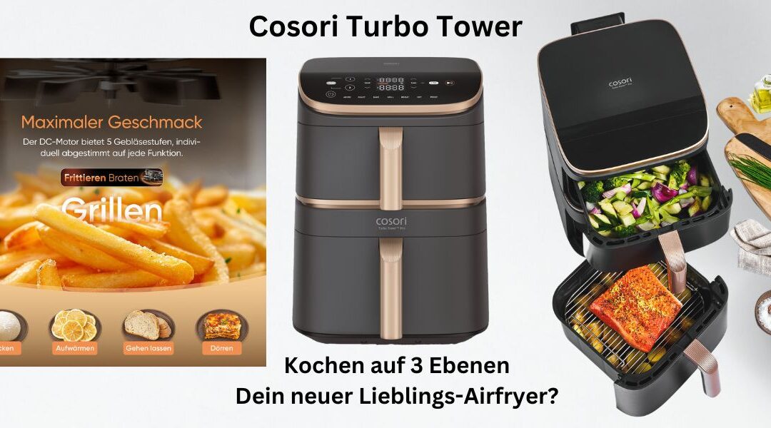 Der neue Cosori Turbo Tower kommt – Countdown bis zum Release 2025