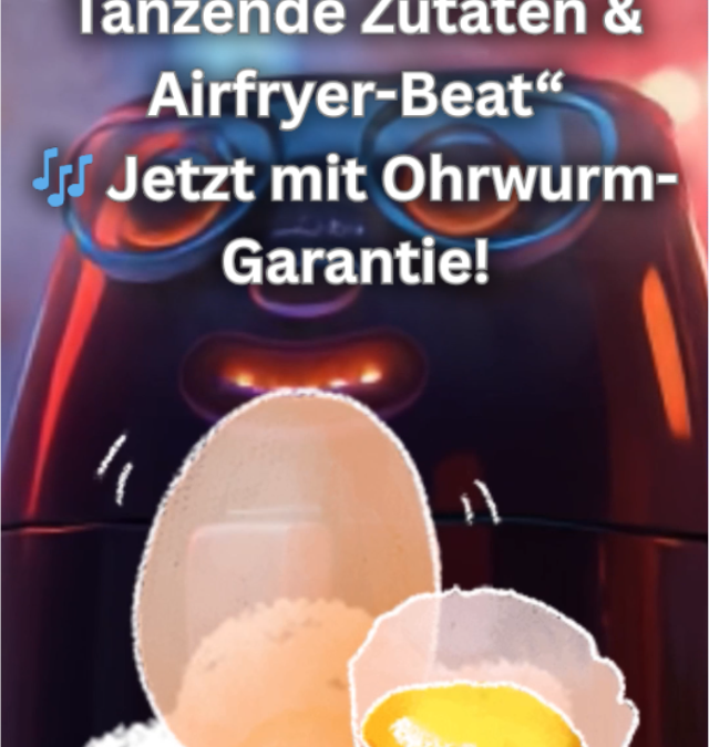 Tanzende Zutaten & Airfryer-Beat – unser Ohrwurm ist da!